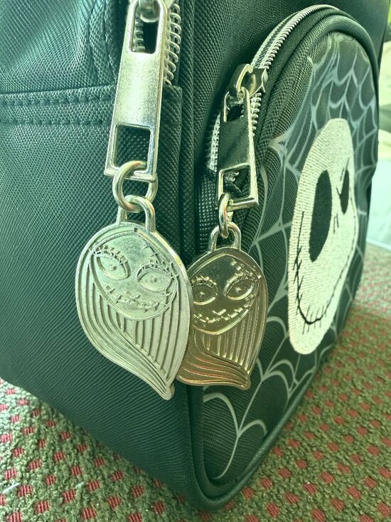 Disney Nightmare Before Christmas Jack Skellington Spider Web Mini Backpack NWT main image 5